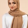 Premium Georgette - Almond
