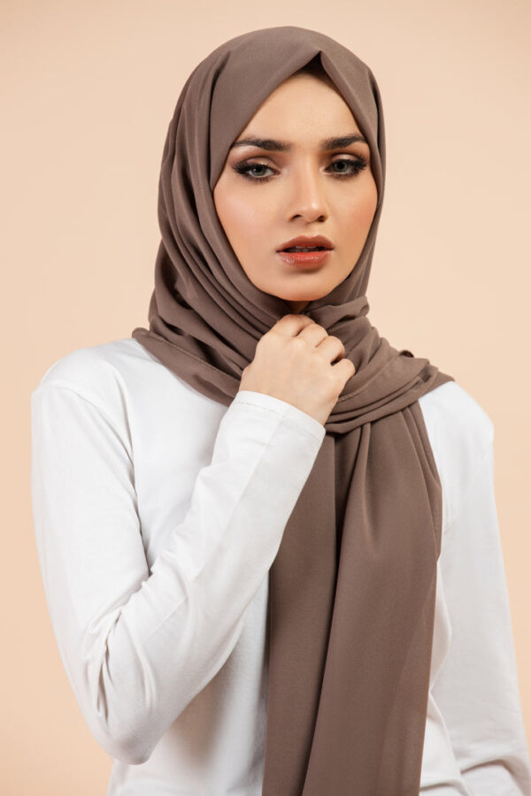 Premium Georgette - Cedar - Image 2