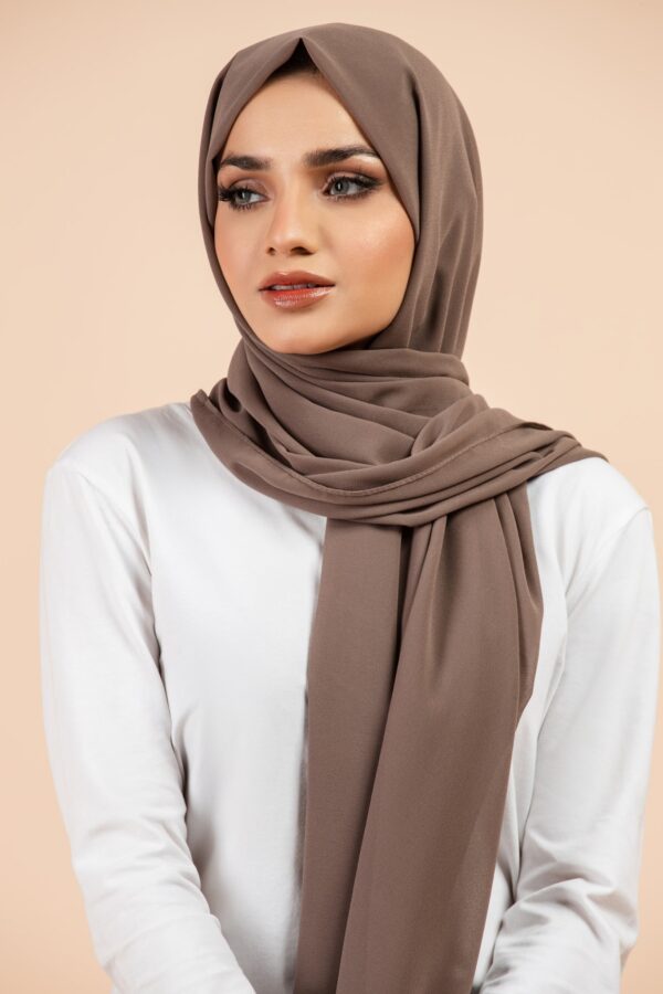 Premium Georgette - Cedar - Image 3