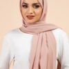Premium Georgette - Dusty Pink