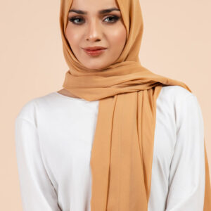 Premium Georgette - Golden Beige