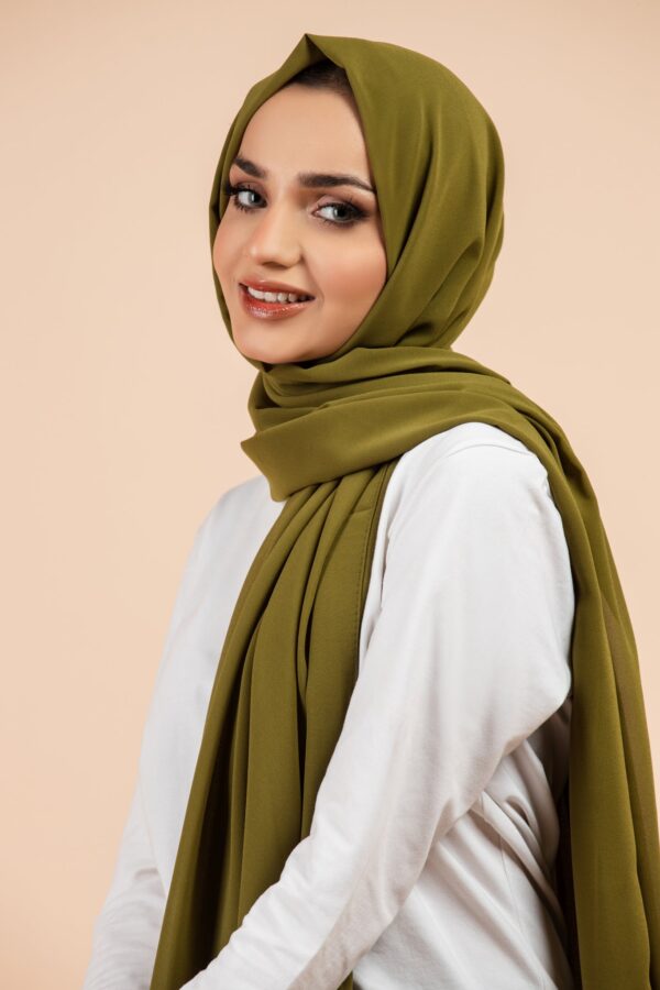 Premium Georgette - Henna - Image 2