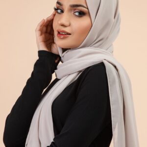 Premium Georgette - Ivory