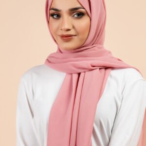Premium Georgette - Nude Pink
