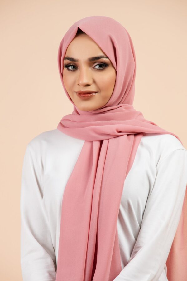 Premium Georgette - Nude Pink
