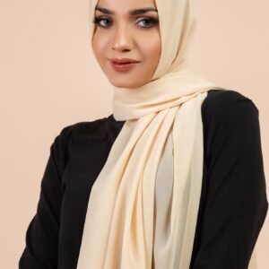 Premium Georgette - Oatmeal