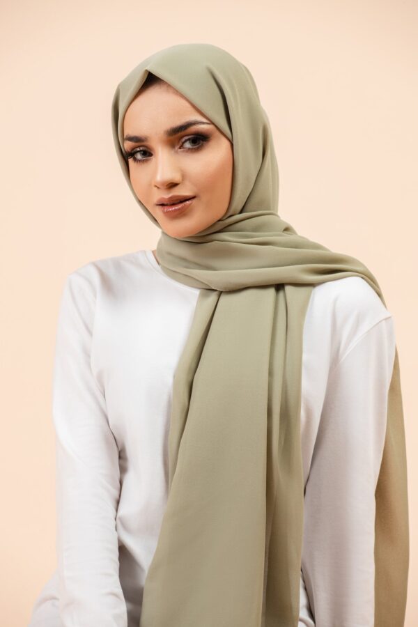 Premium Georgette - Pistachio