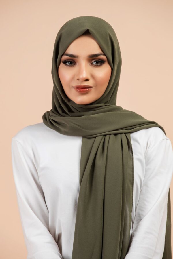 Premium Georgette - Sage