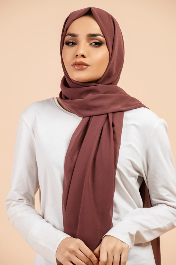 Premium Georgette - Sugarplum - Image 2