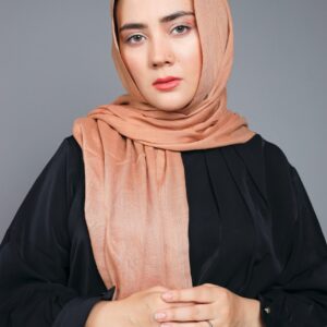 Turkish Hijab Viscose Material in Hazelnut