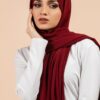 Premium Georgette - Maroon