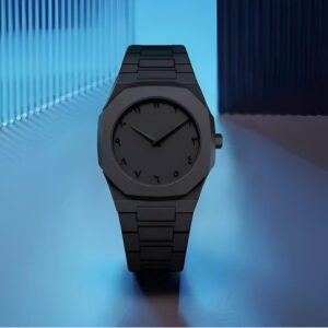 Arabic Aura Black Dial Watch